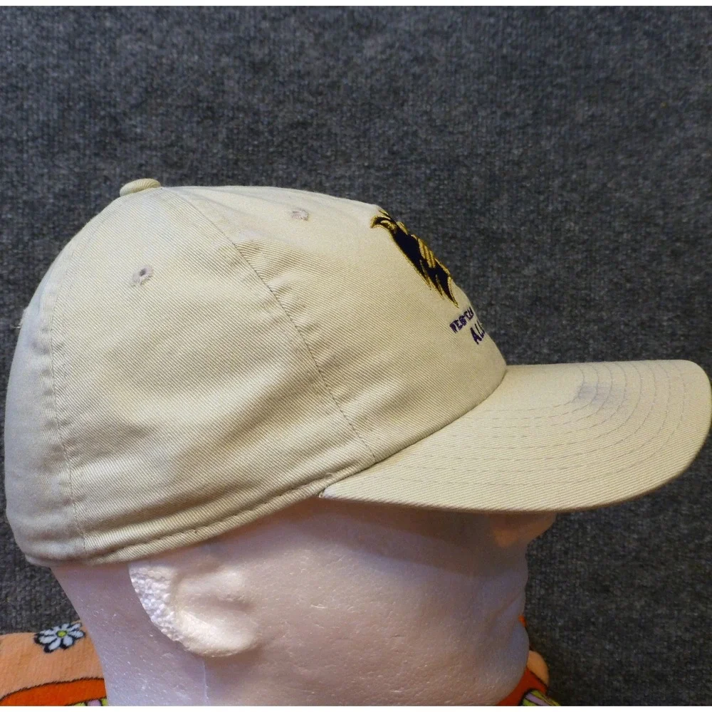 Zephyr Western Carolina Alumni Hat Tan Fitted L Catamounts NCAA Baseball Cap